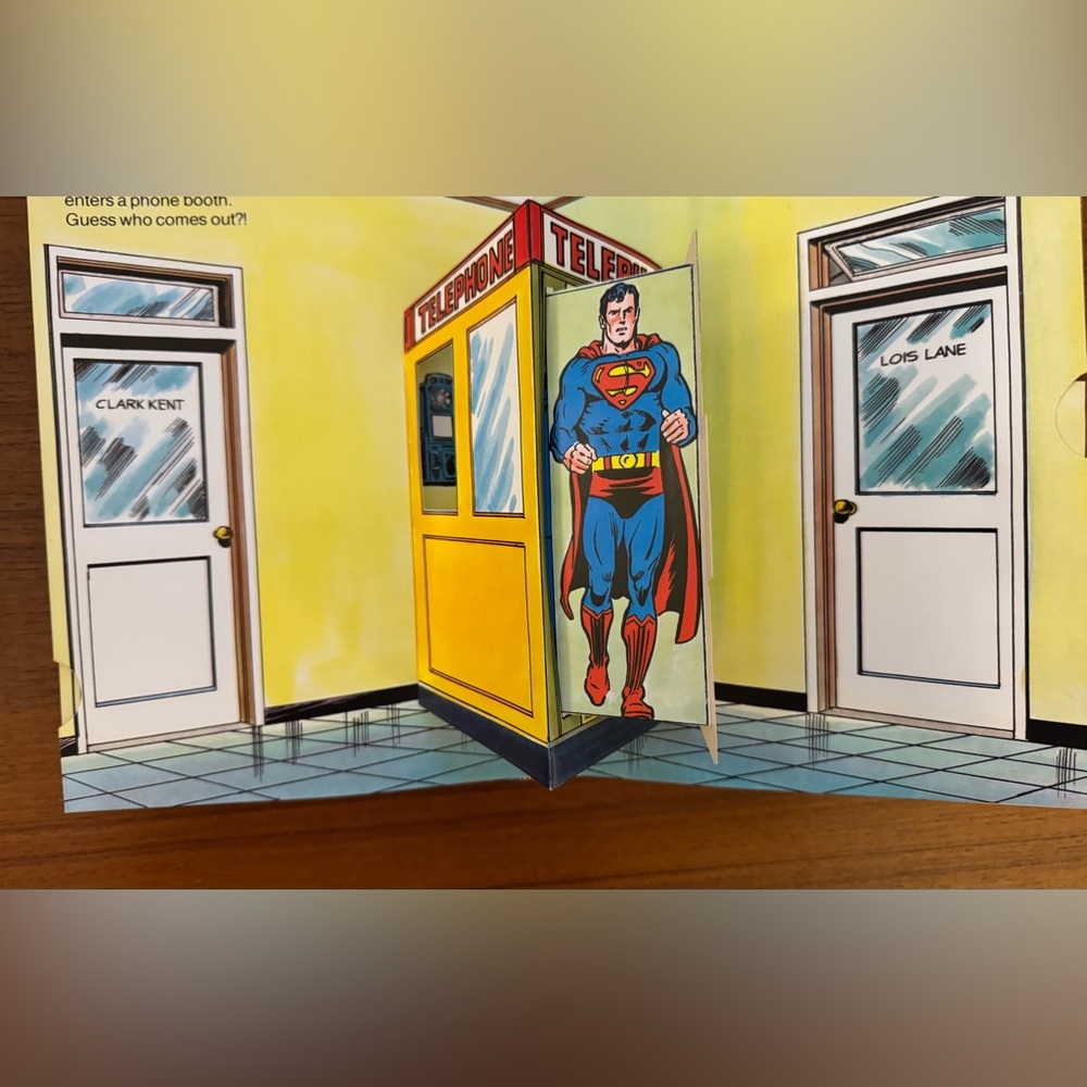 1979 Superman Pop-Up Book! Great condition! A CRAZY Find! Don’t miss out! - Picture 9 of 16